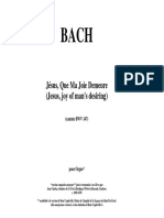 Jesu Joy of Man's Desiring PDF