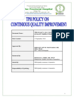 TPH Quality Assurance Policy