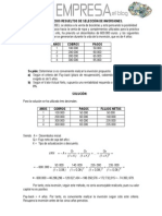 Ejercicios Seleccion Inversiones