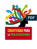 Creatividad para La Toma de Decisiones