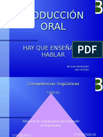 Producción Oral