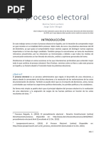 Proceso Electoral - Trabajo