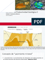 Unidad I. Yacimientos Mineros