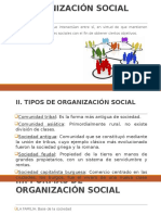 Organización de La Estructura Social