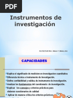 Instrumentos de Investigación: FACILITADORA: Maura V. Muñoz Alva