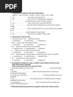 Modal Verbs