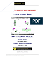 Informe Final Mina San Juan de Arequipa