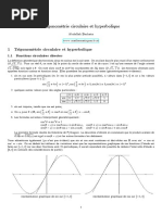 Cours 03 Trigo Circulaire Hyperbolique