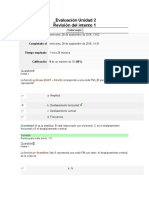 Evaluación Unidad 2