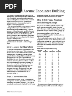 Unearthed Arcana: Encounter Building: Step 3: Determine Numbers and Challenge Ratings