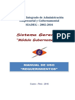 Manual SIADEG - Requerimiento