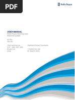 User Manual, Electrical - 11s000163-165 With Drawings