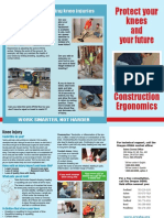 Construction Ergonomics Knees