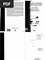 Collier y Minton 1996 Escenarios y Tendencias en Psicología Social 1