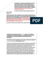 Point 2: The Surveillance State Ensures Genocide and Extinction Saul, 15