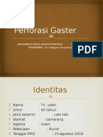 Perforasi Gaster