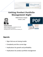 Getting Product Portfolio Management Right: PDMA Boston Chapter