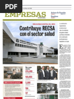 Contribuye RECSA Con El Sector Salud