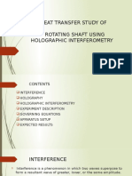 Holographic Interferometry