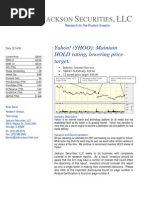 YHOO 2007 Estimates