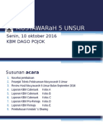 Musyawaroh 5 Unsur - Okt16