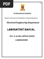 PLC Scada Lab Manual Part 1 PDF