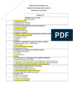 Grile Kinetologie Medicala - 2015