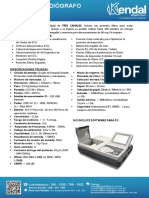 Electrocardiografo Edan Se-3