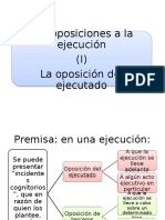 Las Oposiciones A La Ejecución-Ariano Deho