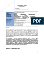 Derecho Administrativo General