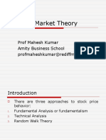 Efficient Market Theory: Prof Mahesh Kumar Amity Business School