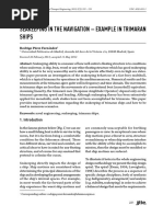 Seakeeping Navigation Example Trimaran