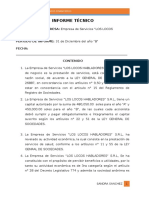 Informe Técnico