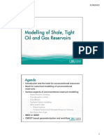 Modelling of Shale, Tight Oil and Gas Reservoirs - PRESENTATION