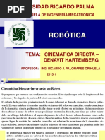 3ra Cinematica Directa DENAVIT H