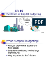 The Basics of Capital Budgeting - Financial Management