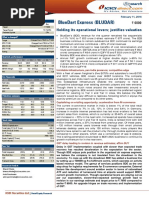 Bluedart Express (Bludar) : Holding Its Operational Levers Justifies Valuation