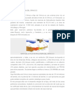 La Faja Petrolifera Del Orinoco