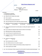 Guess Paper - 2014 Class - Xi Subject - Computer Science: Other Educational Portals