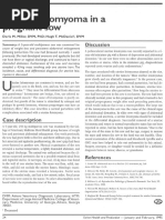 Uterine Leiomyoma in A Pregnant Sow: Case Description