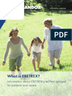 Ebewe Ebetrex Patientenbroschüre