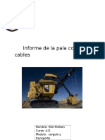 Informe de La Pala Con Cables