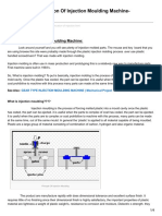 Design and Fabrication of Injection Moulding Machine-Mechanical Project