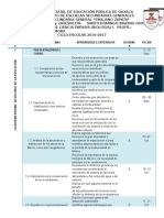 Dosificacion de Biologia I