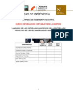 Analisis de Estados Financieros Intradevco Industrial S.A