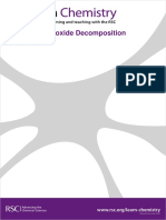 Hydrogen Peroxide Decomposition