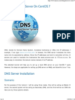 Setting Up DNS Server On CentOS 7 - Unixmen