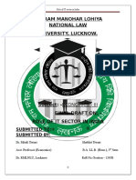 Dr. Ram Manohar Lohiya National Law University, Lucknow.: Submitted To: Submitted by