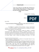 Schelling - Introdução Ao Projeto de Um Sistema Da Filosofia Da Natureza Ou Sobre o Conceito Da Física Especulativa e A Organização Interna de Um Sistema Desta Ciência 1799