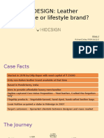 Hidesign Market Positioning